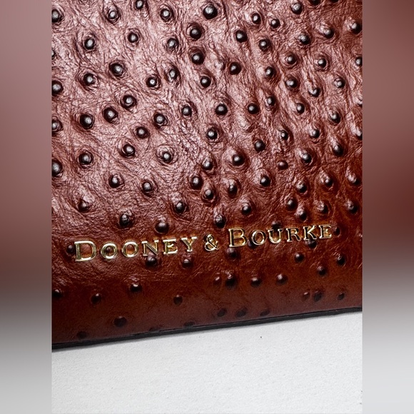 Dooney & Bourke Ostrich Ruby Crossbody Bag - Picture 2 of 13